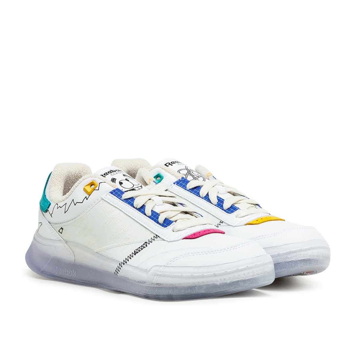 Reebok x Jurassic Park Club C Legacy (Weiss / Multi) - Allike Store