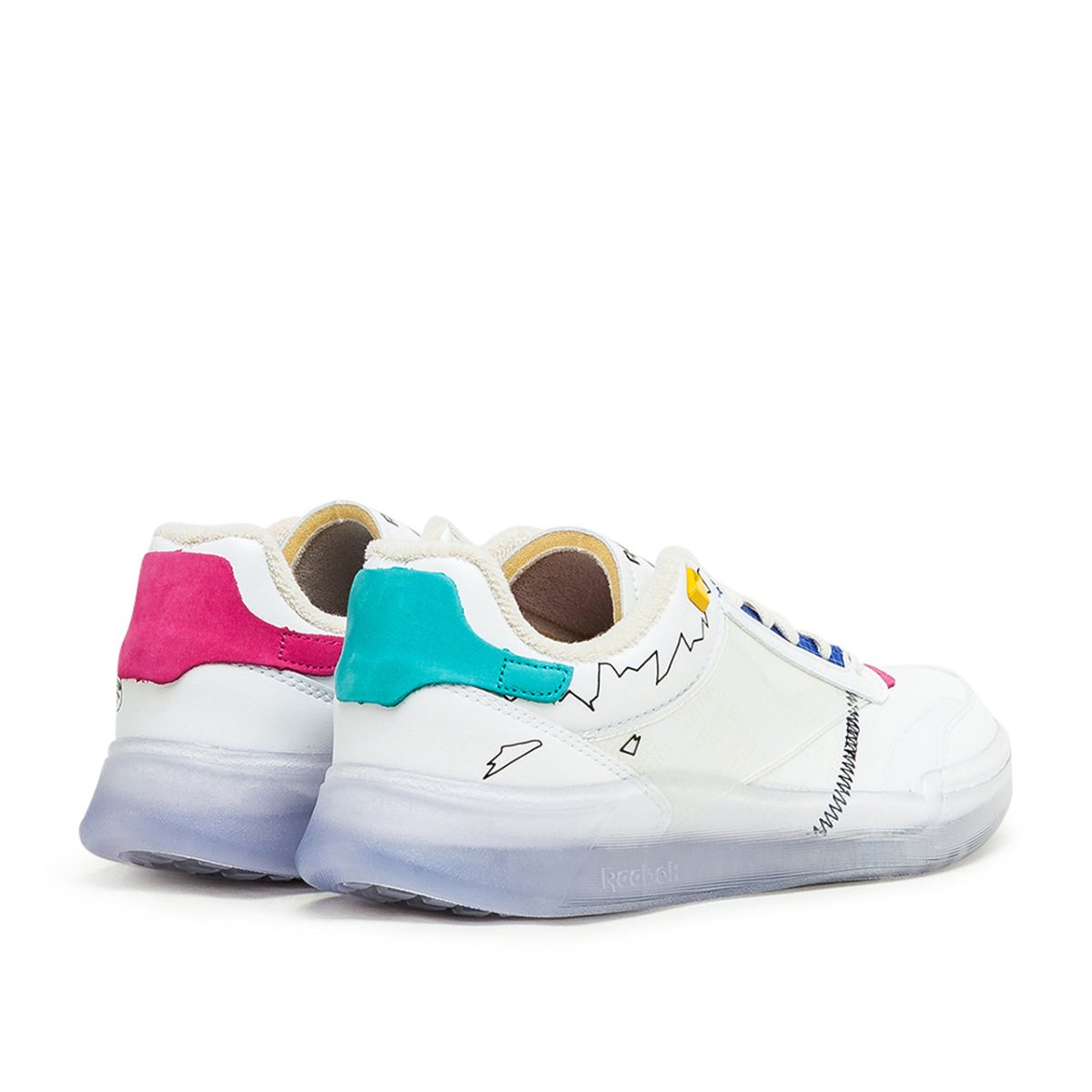 Reebok x Jurassic Park Club C Legacy (Weiss / Multi) - Allike Store