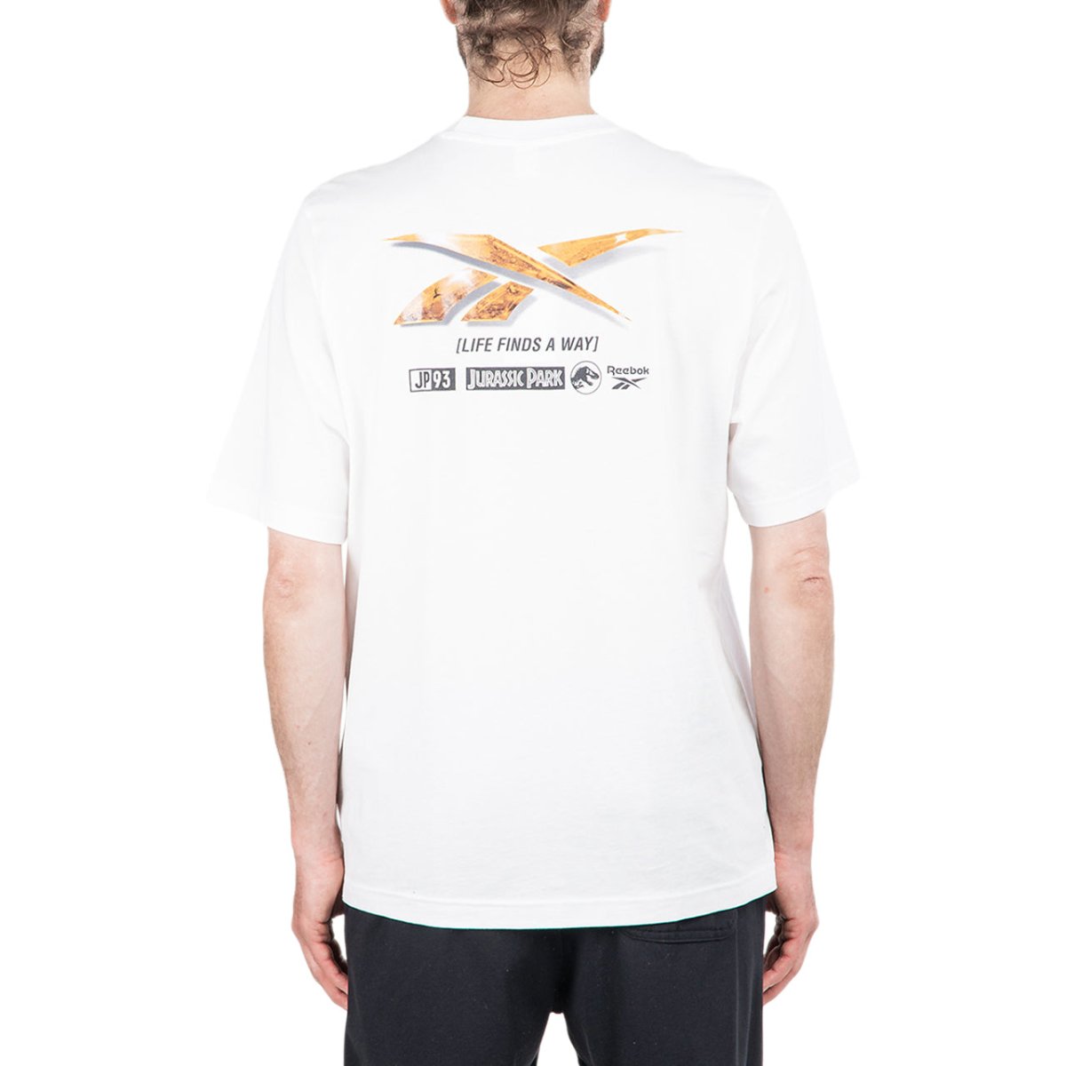 Reebok x Jurassic World SS Tee - Amber (Weiss) - Allike Store