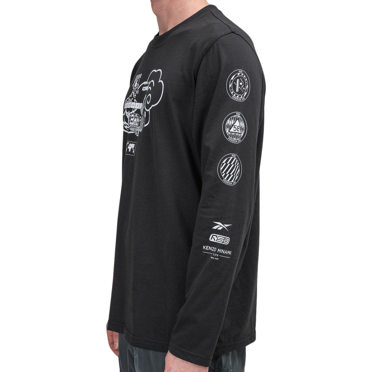 Reebok x Kenzo Minami Longsleeve (Schwarz) - Allike Store
