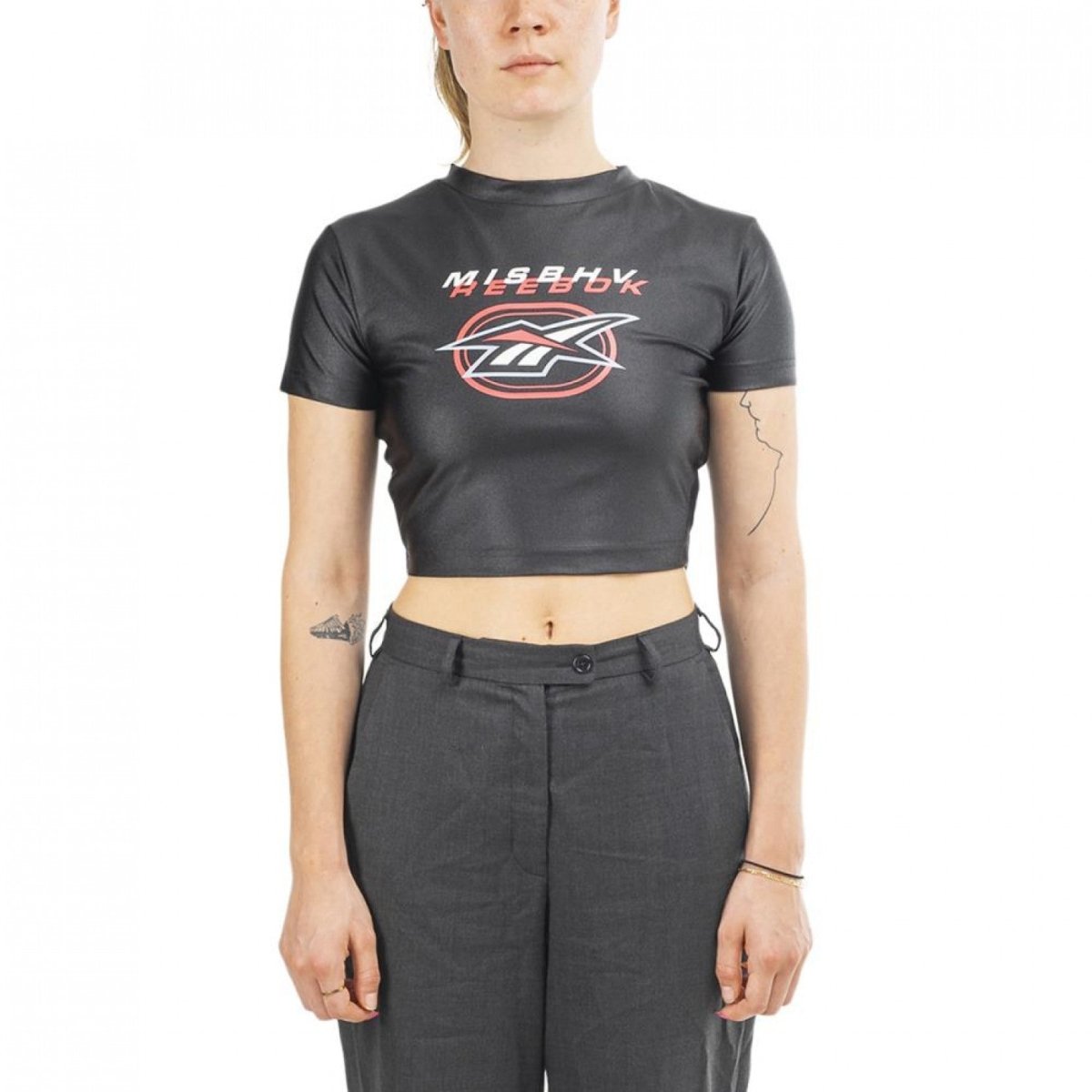 Reebok X MISBHV WMNS Cropped Tee (Schwarz) - Allike Store