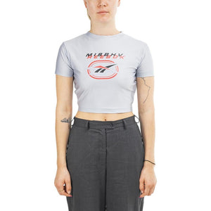 Reebok X MISBHV WMNS Cropped Tee (Silber) - Allike Store