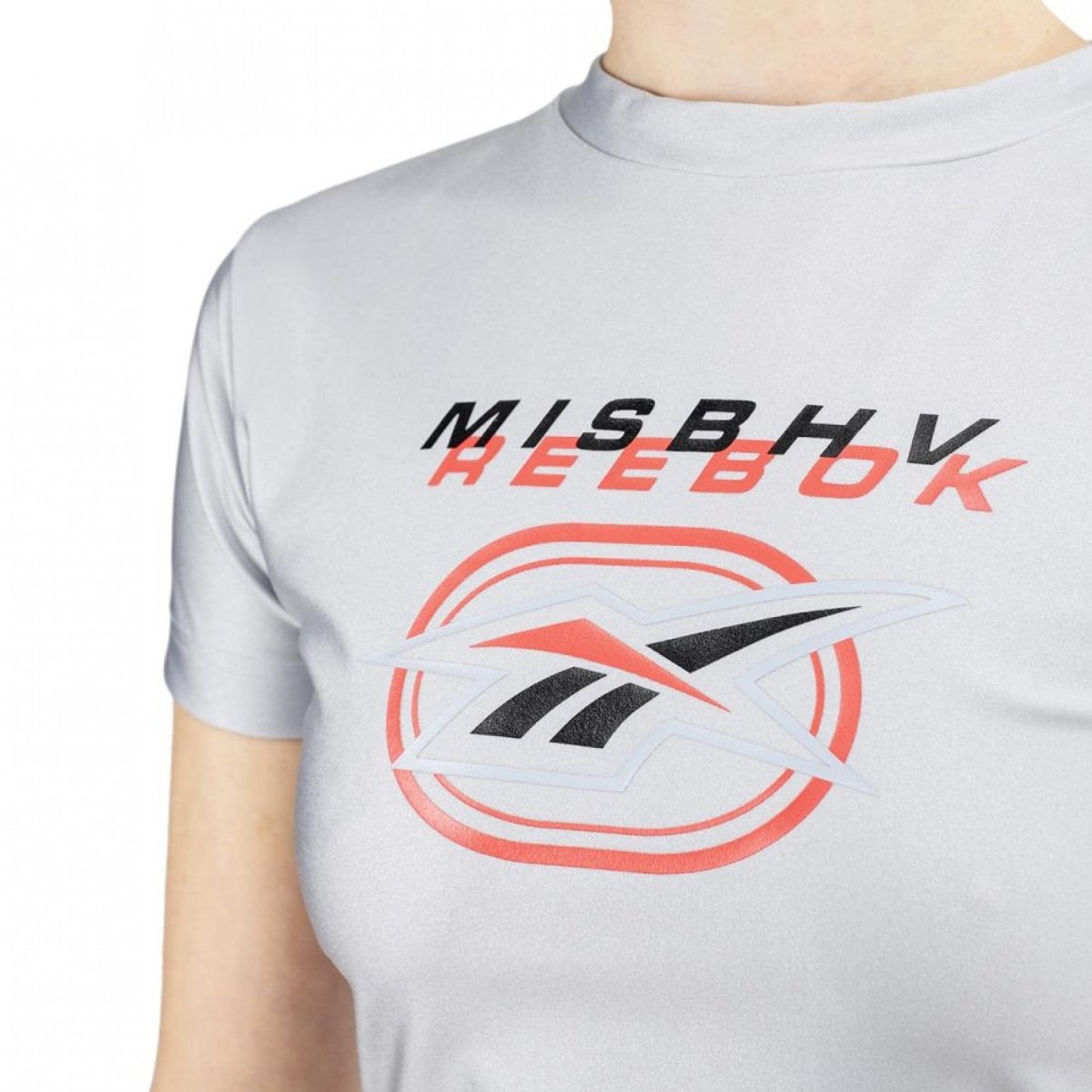 Reebok X MISBHV WMNS Cropped Tee (Silber) - Allike Store