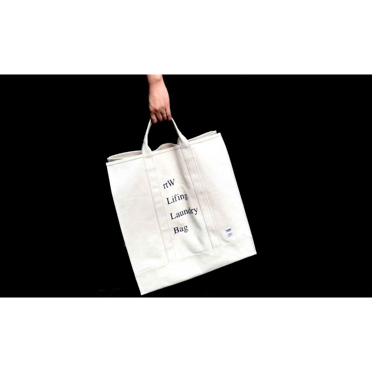 retaW Laundry Bag 'rtW Lifing' (Natural) - Allike Store