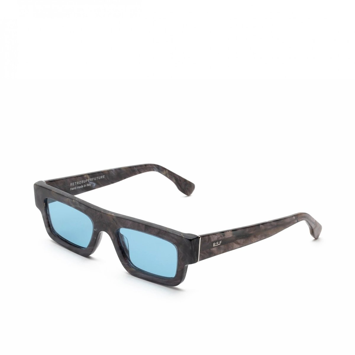 Retrosuperfuture Colpo Black Marble Sunglasses (Schwarz) - Allike Store
