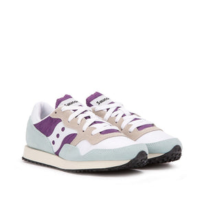 Saucony DXN Trainer Vintage W (Weiß / Purple / Hellblau) - Allike Store