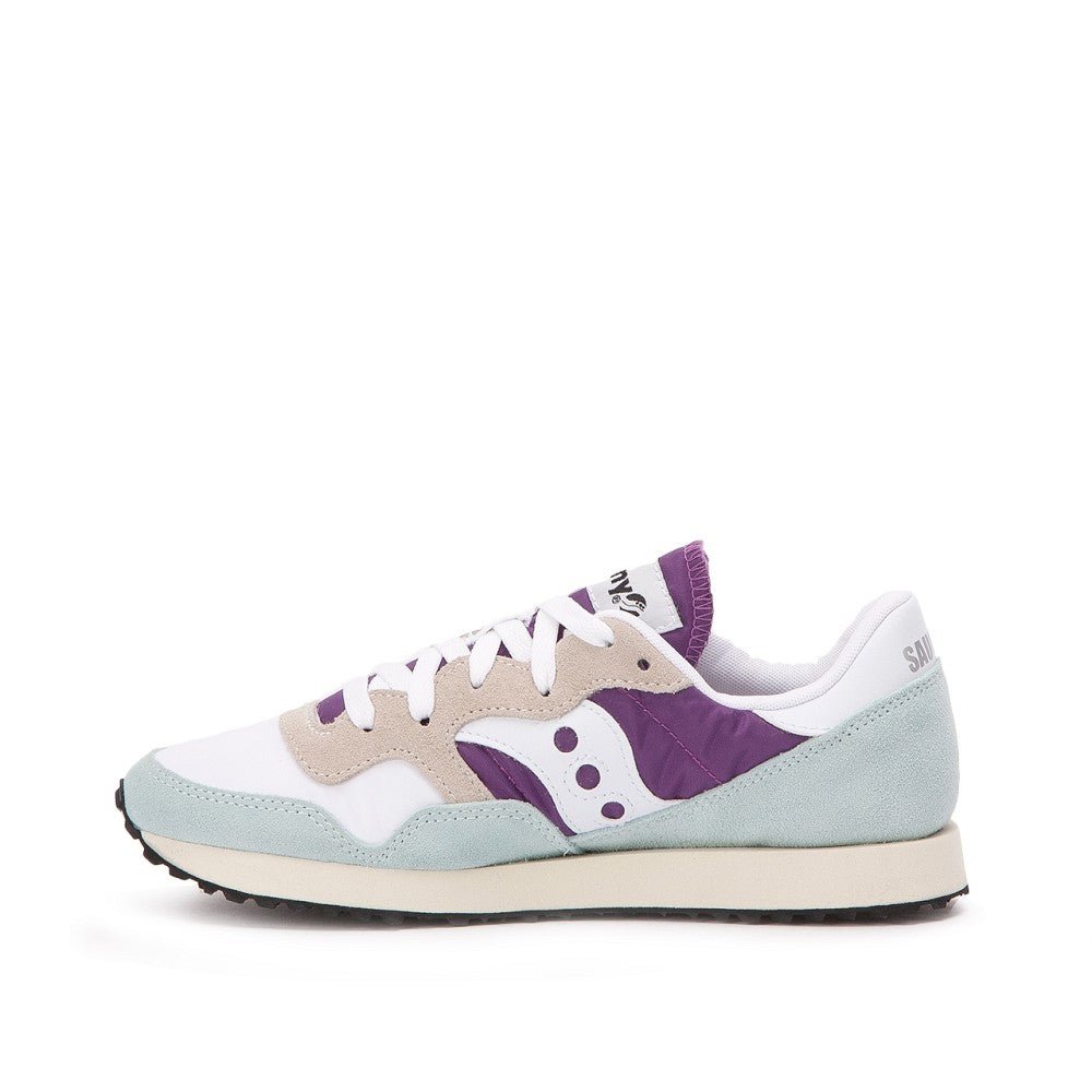 Saucony DXN Trainer Vintage W (Weiß / Purple / Hellblau) - Allike Store
