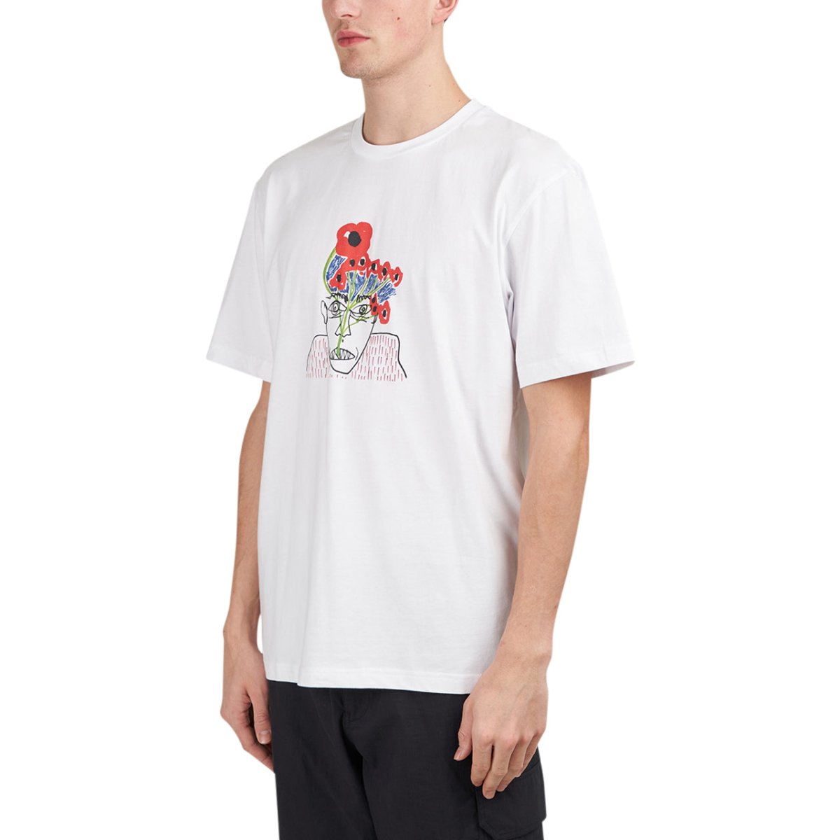 Sex Skateboards Flowers T-Shirt (Weiß) - Allike Store