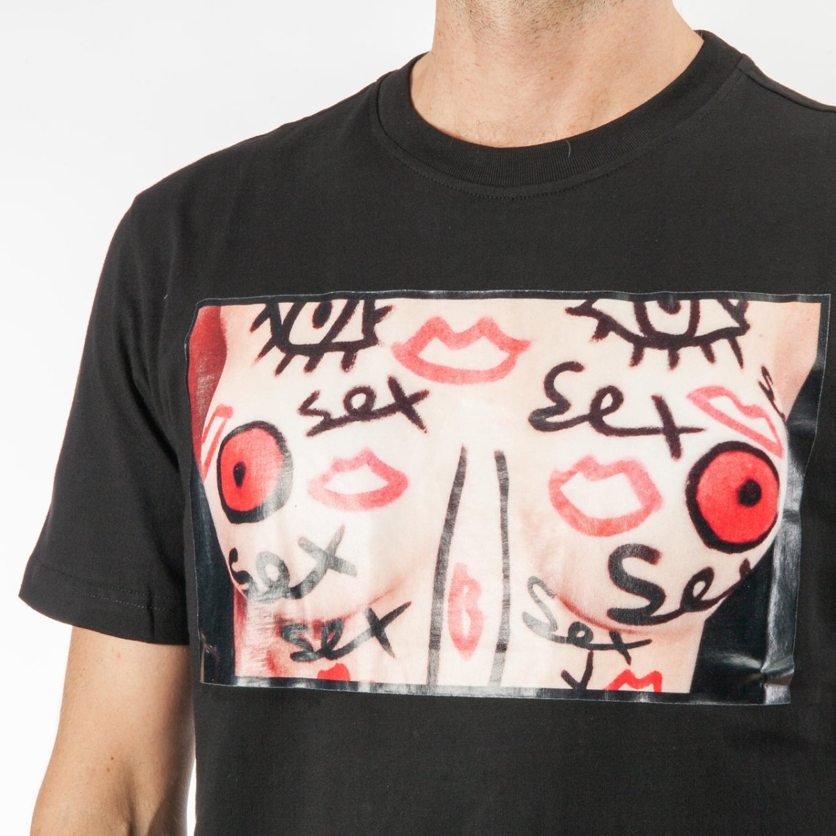 Sex Skateboards Tits Tee (Schwarz) - Allike Store