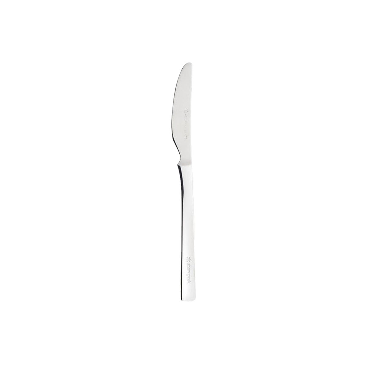 Snow Peak All Stainlees Steel Dinner Knife (Silber) - Allike Store