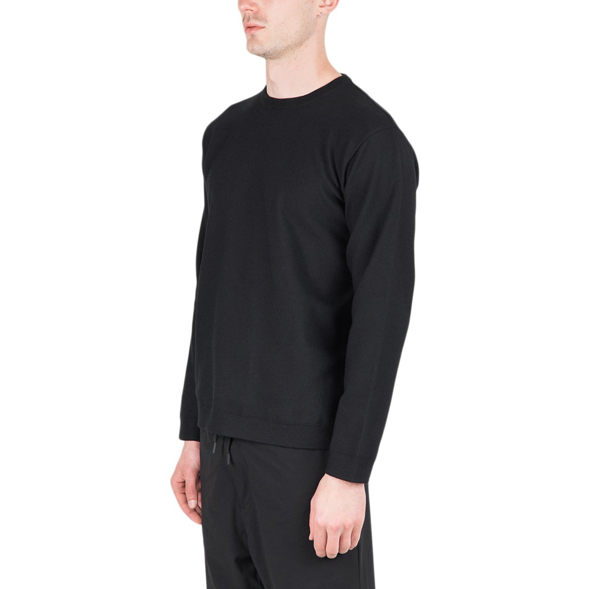 Snow Peak Co/Pe Dry L/S Pullover (Schwarz) - Allike Store