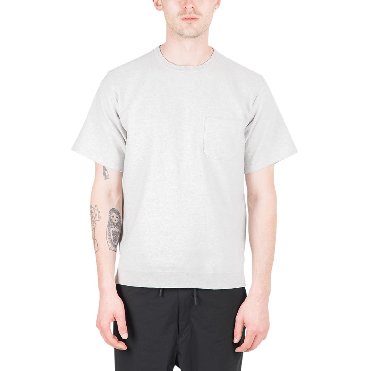 Snow Peak Co/Pe Dry T-shirt (Grau) - Allike Store