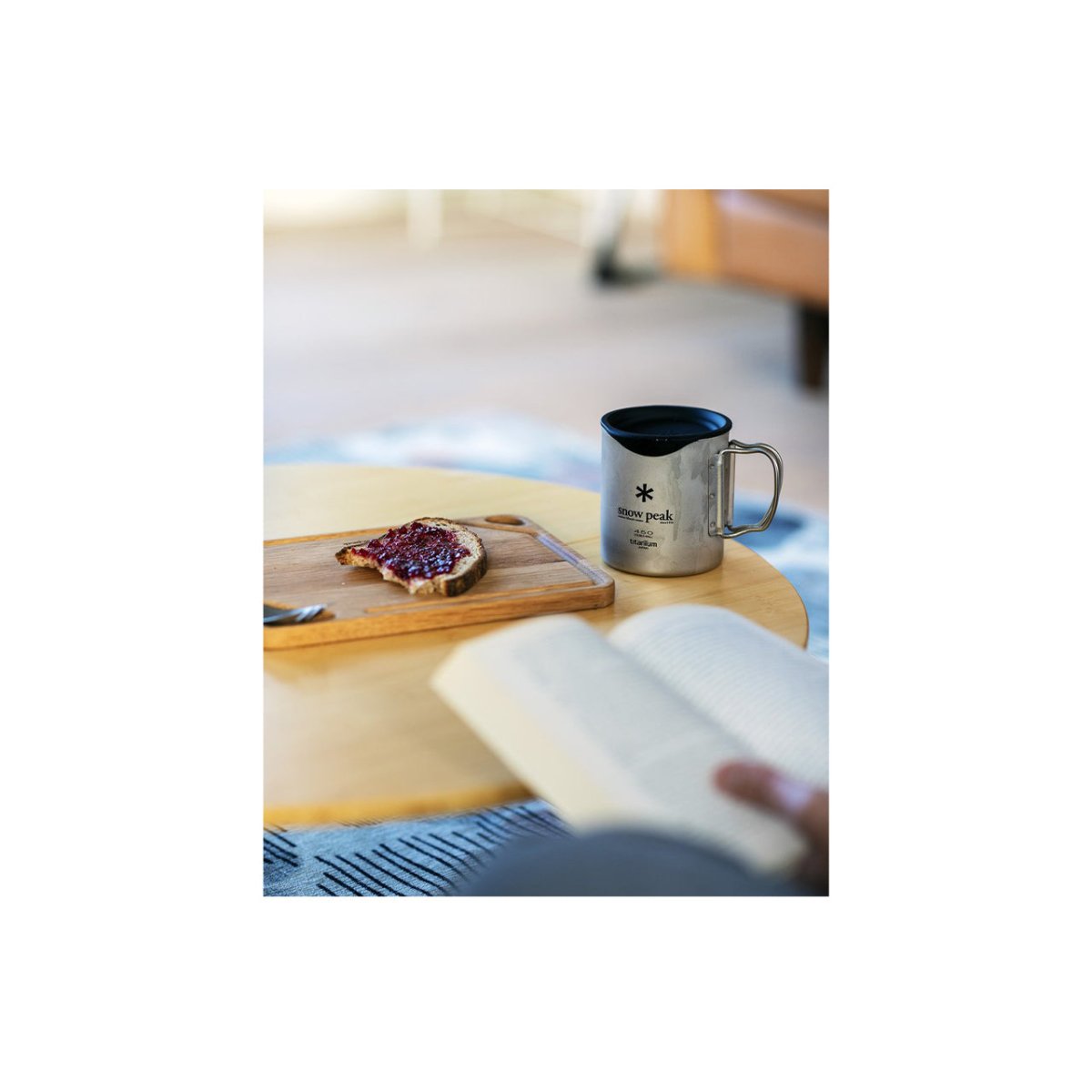 Snow Peak Double Mug 450 Silicone Lid - Allike Store