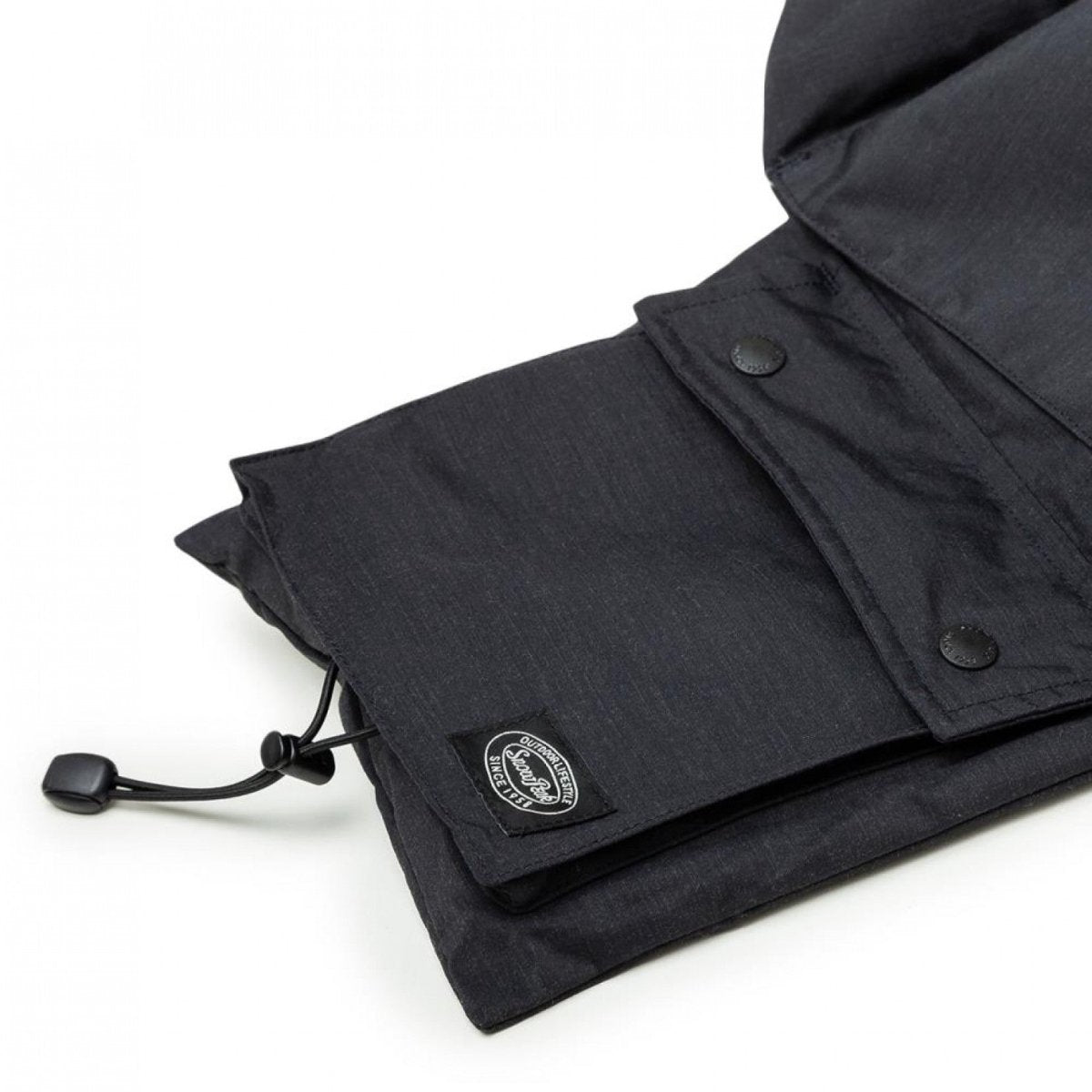 Snow Peak FR Down Scarf (Schwarz) - Allike Store