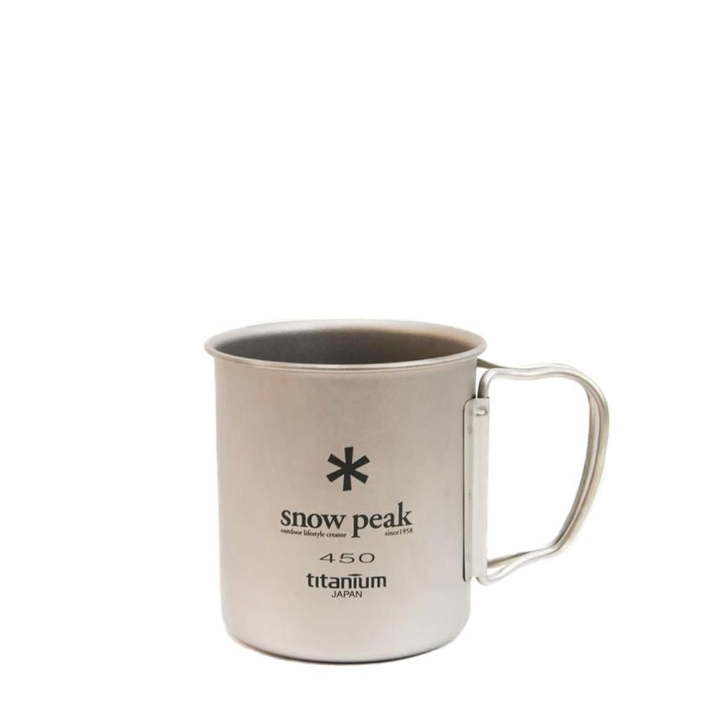 Snow Peak Ti-Single 450 Cup (Silber) - Allike Store