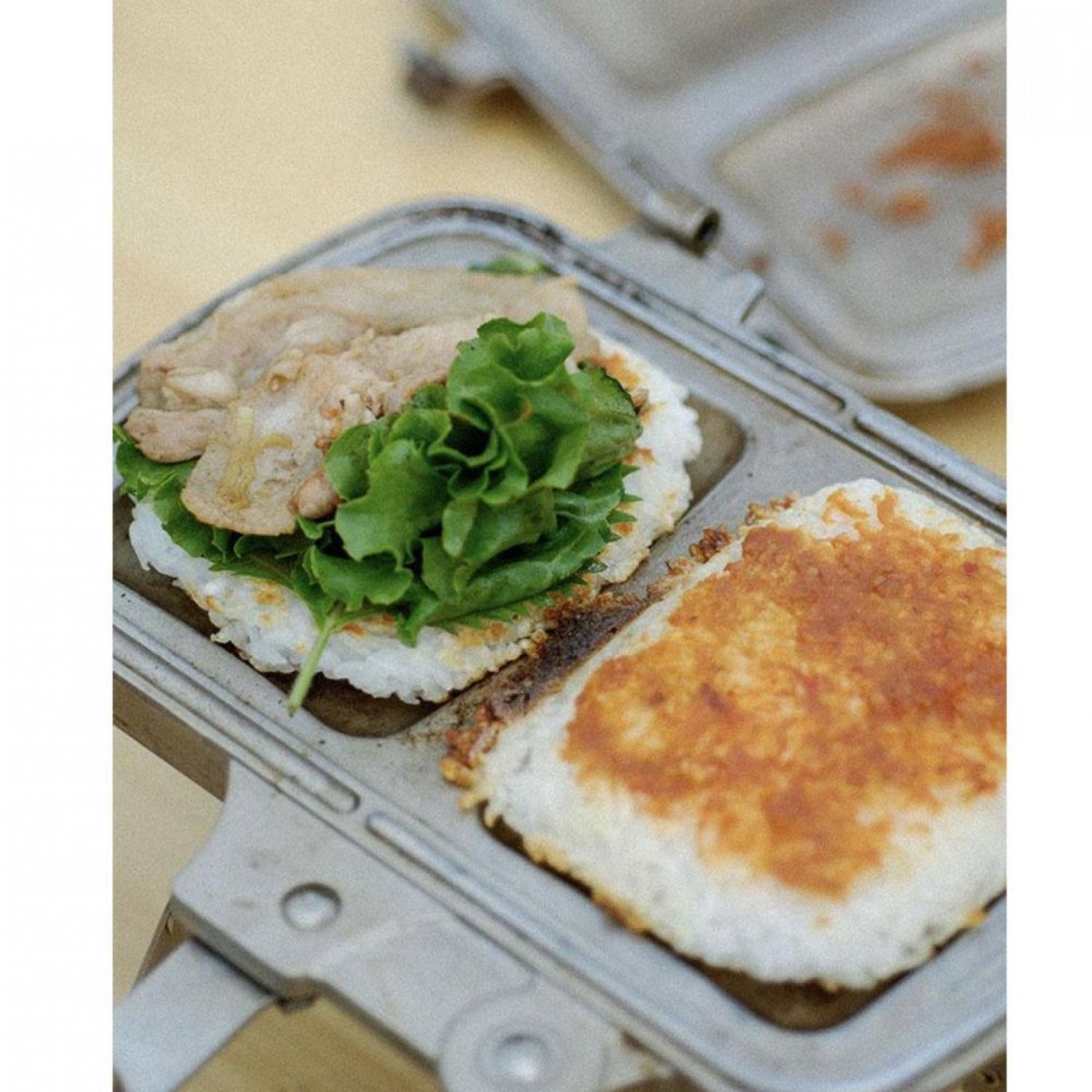 Snow Peak Tramezzino Sandwich Cooker (Silber) - Allike Store