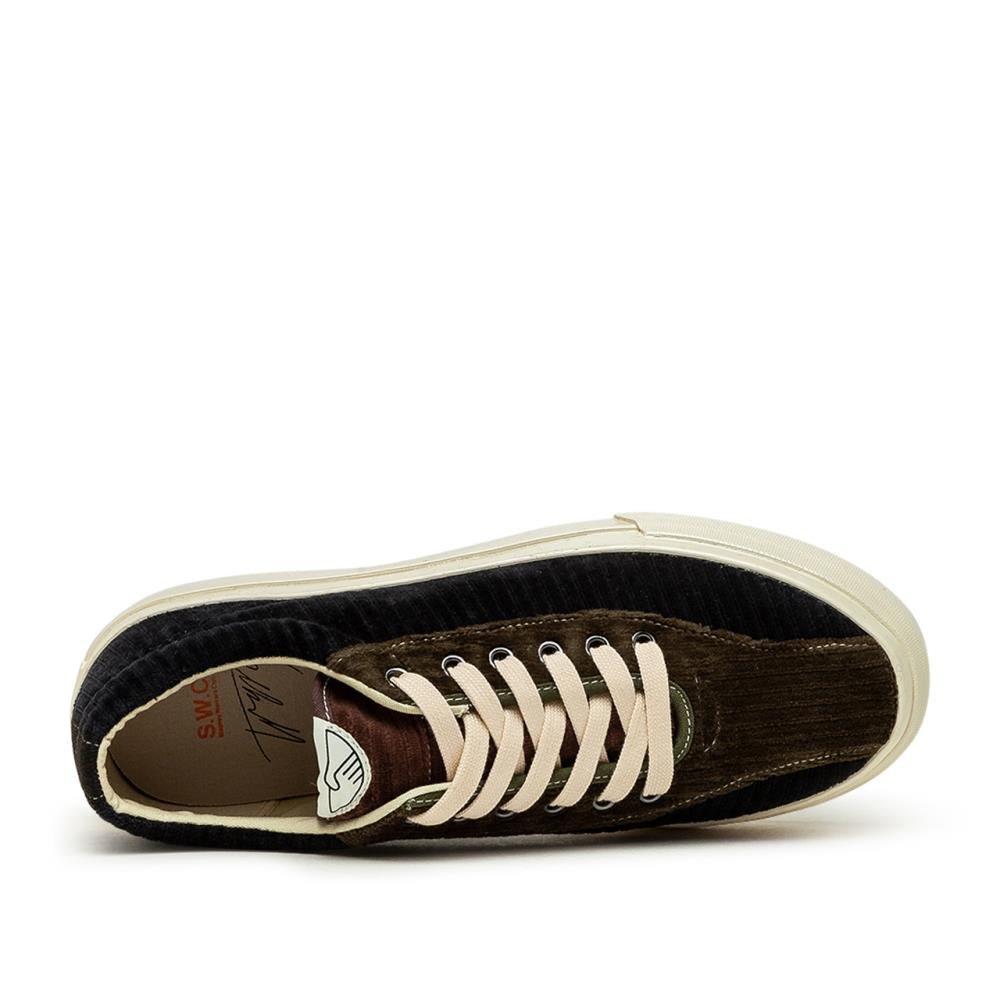 Stepney Workers Club Dellow Grand Cord (Schwarz / Olive) - Allike Store