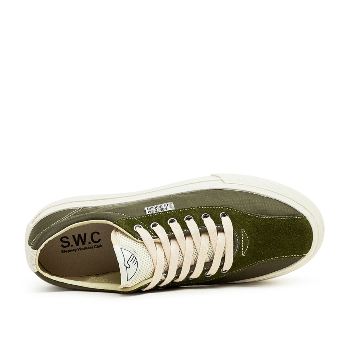 Stepney Workers Club Dellow Track Nylon (Olive) - Allike Store