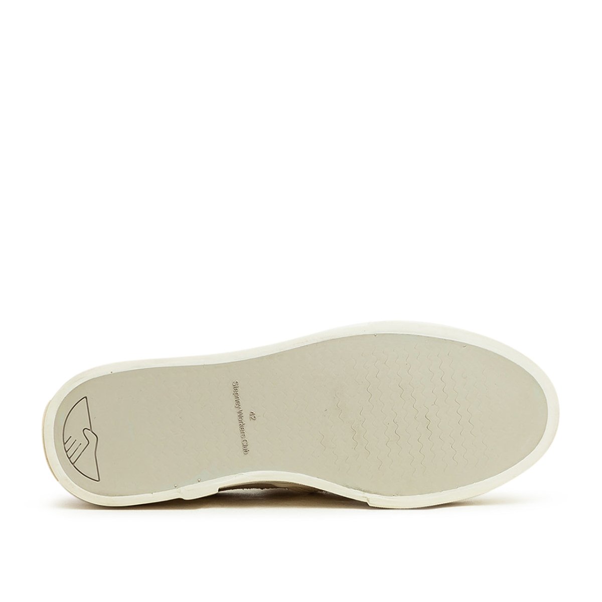 Stepney Workers Club Lister Hairy Suede (Cream) - Allike Store