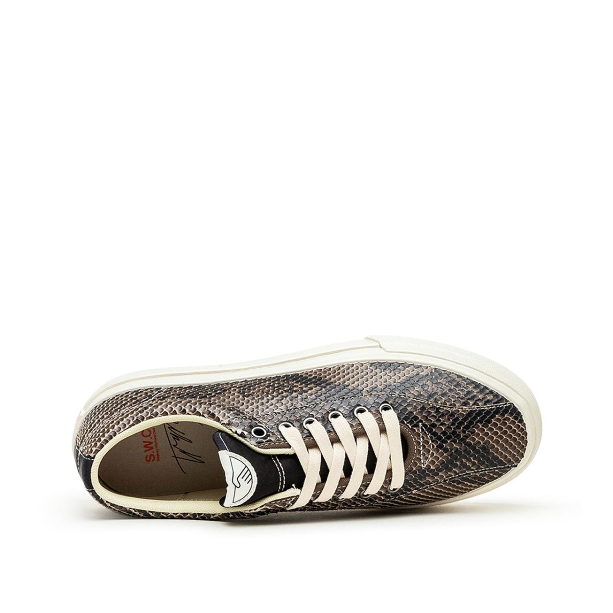 Stepney Workers Club WMNS Dellow Trophy Fauna Suede (Snake) - Allike Store