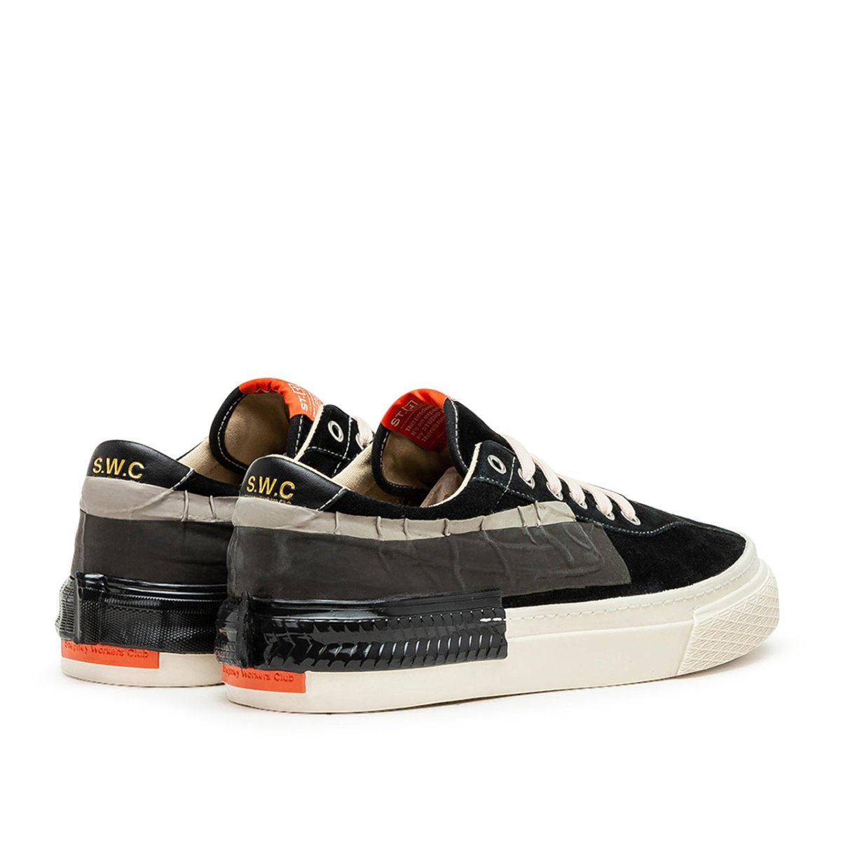 Stepney Workers Club x Studio Hagel Dellow EXP 1 Low (Schwarz) - Allike Store