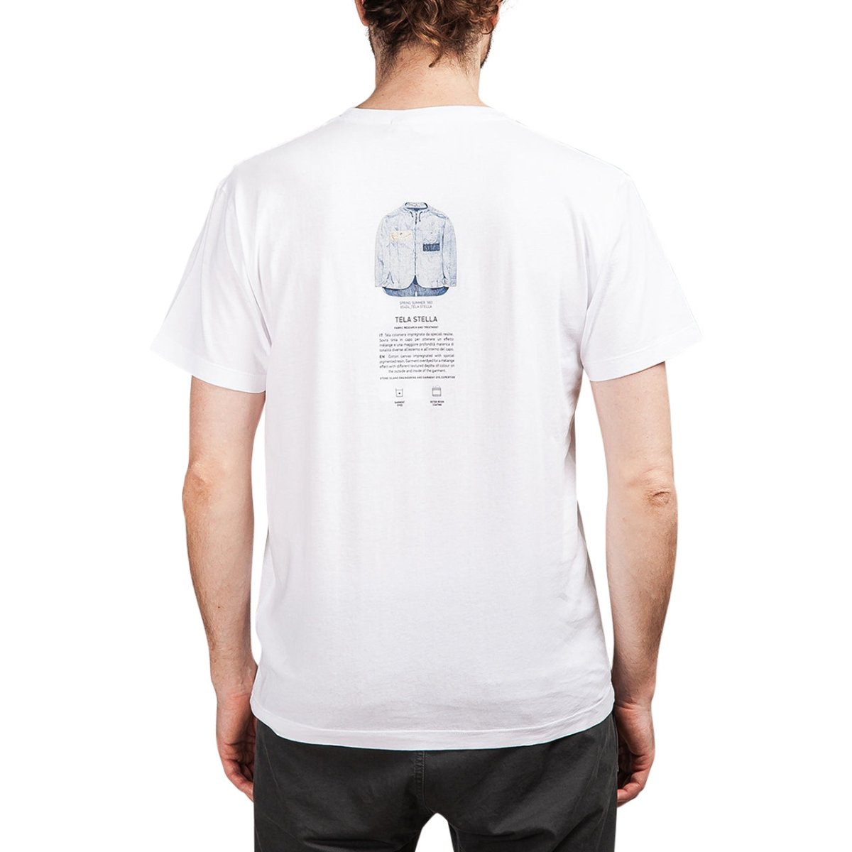 Stone Island ''Archivio'' T-Shirt (Weiß) - Allike Store