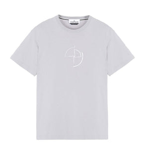 Stone Island 'Data Scan' T-Shirt (Grau) - Allike Store
