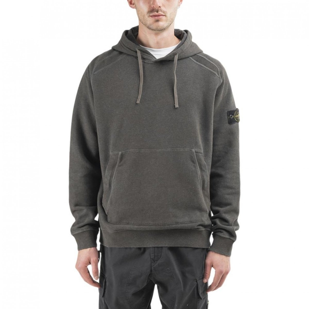 Island Pullover Stone Island Kapuzenpullover Grau STONE ISLAND