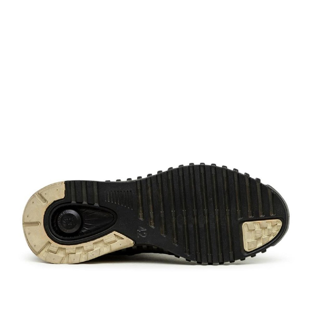 Stone Island Garment Dyed Leather Exostrike Boot (Schwarz) - Allike Store