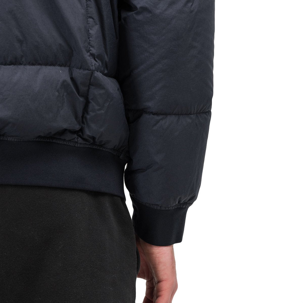 Stone Island Garment Dyed Nylon Down Jacket (Navy) - Allike Store