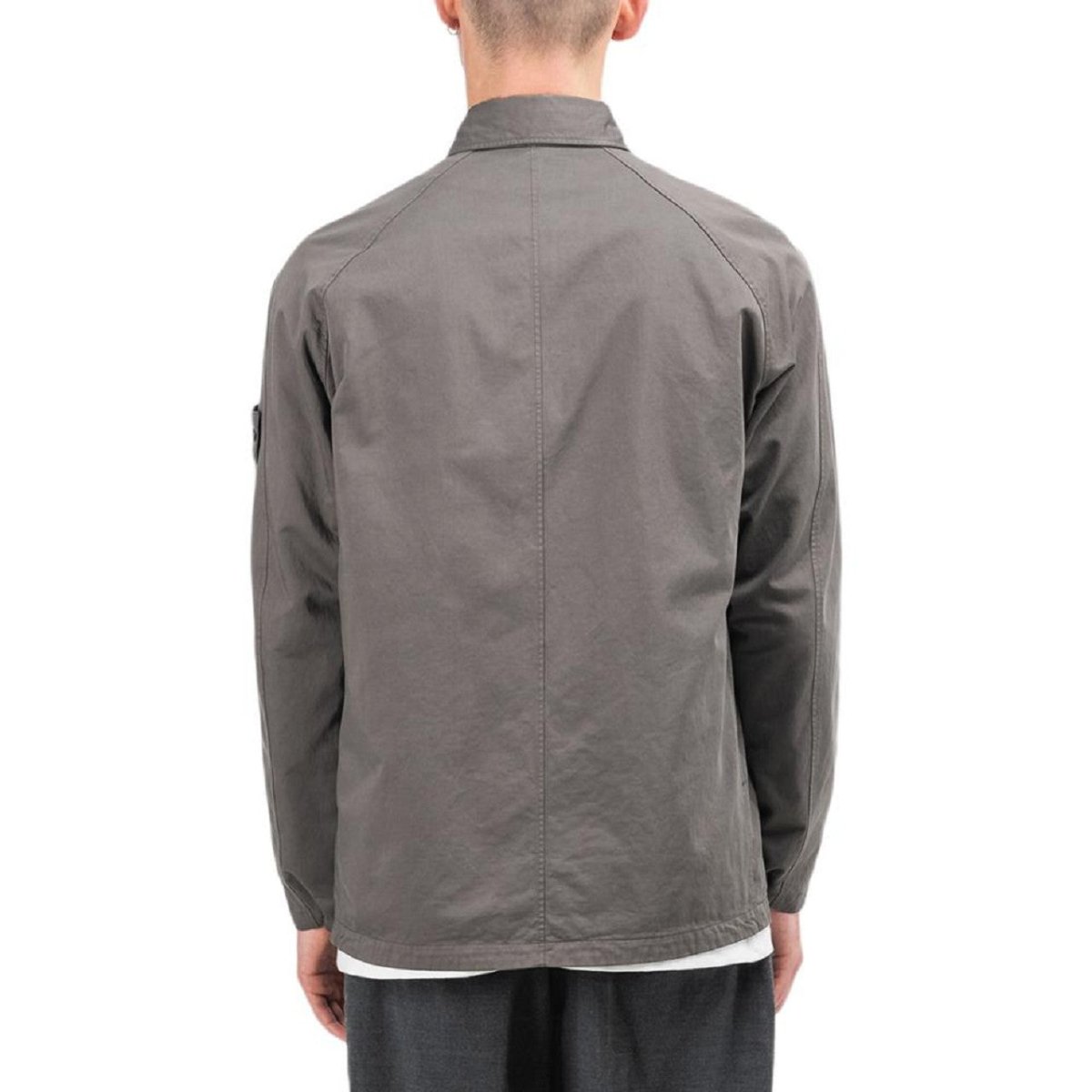 Stone Island 'Ghost Piece' Overshirt (Anthrazit)  - Allike Store