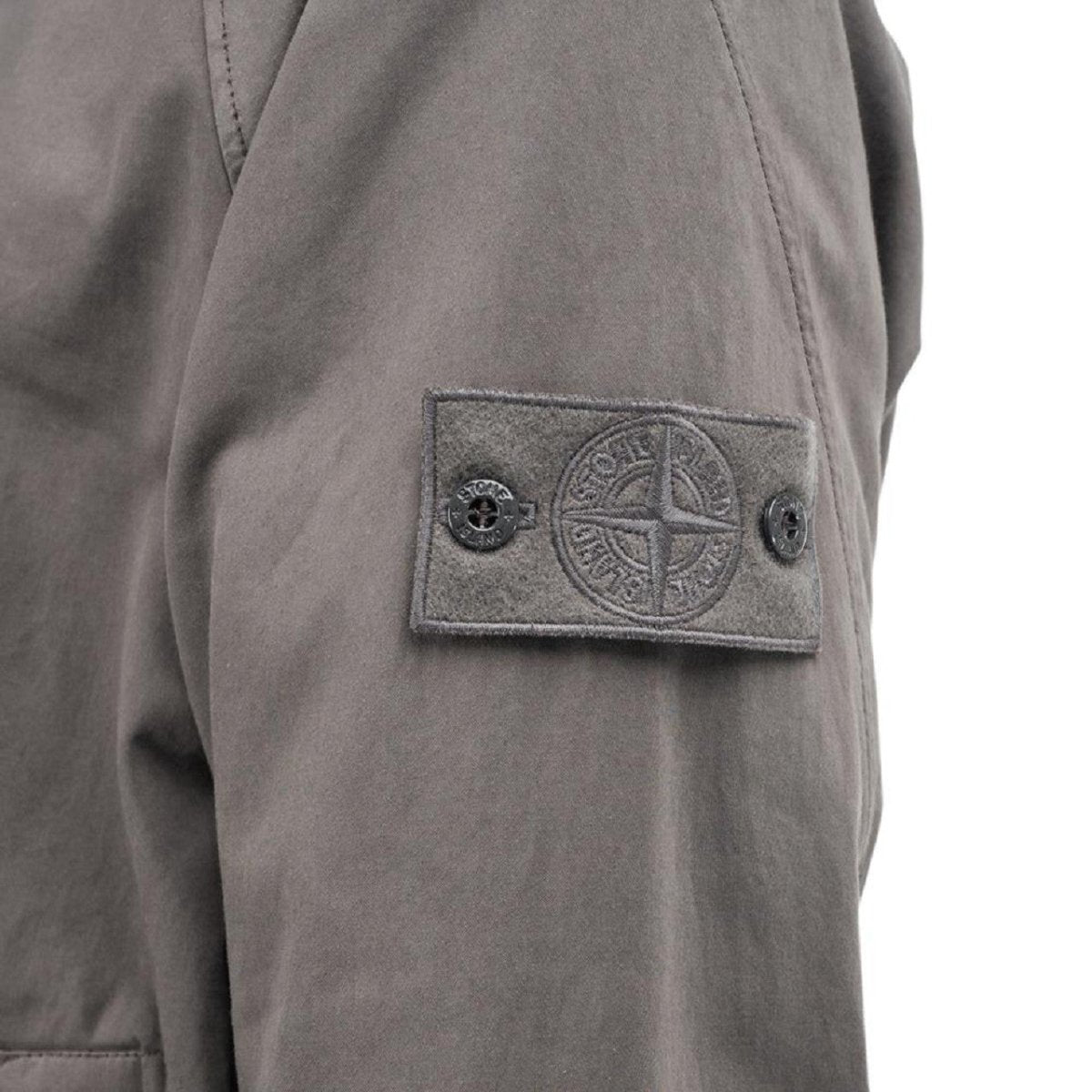 Stone Island 'Ghost Piece' Overshirt (Anthrazit) - Allike Store