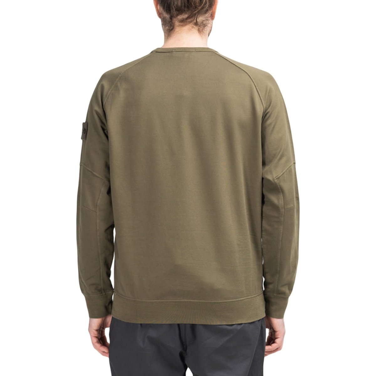 Stone Island 'Ghost Piece' Sweatshirt (Olive) - Allike Store