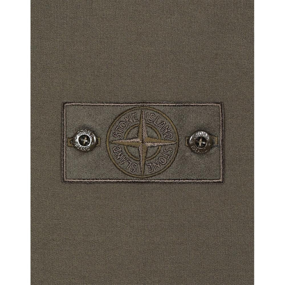 Stone Island 'Ghost Piece' Sweatshirt (Olive) - Allike Store