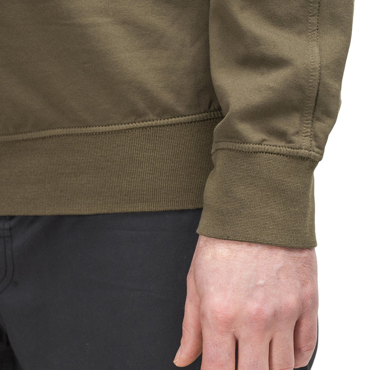 Stone Island 'Ghost Piece' Sweatshirt (Olive) - Allike Store