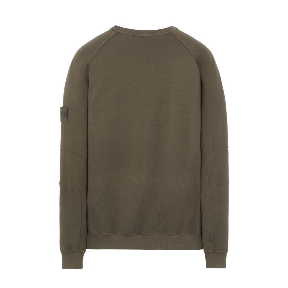 Stone Island 'Ghost Piece' Sweatshirt (Olive) - Allike Store