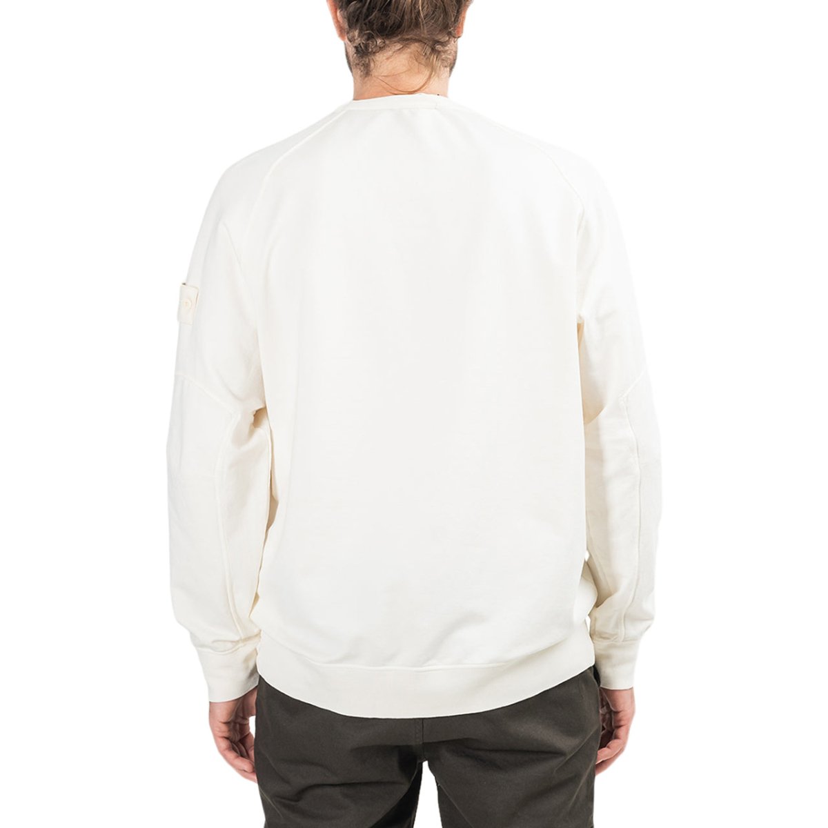 Stone Island 'Ghost Piece' Sweatshirt (Weiß) - Allike Store