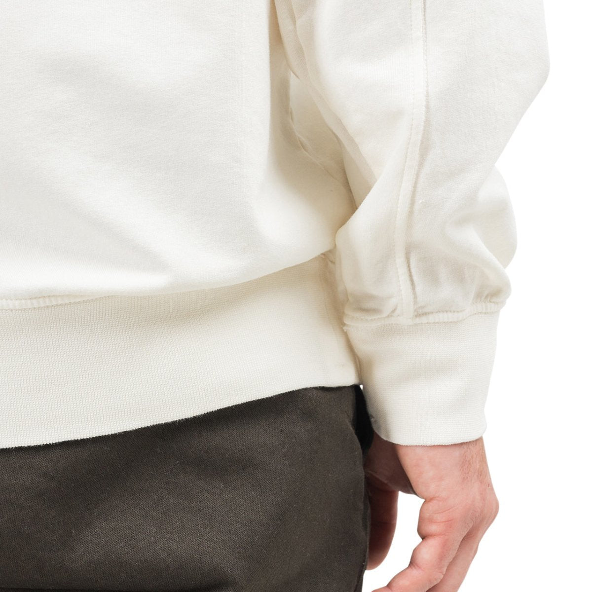 Stone Island 'Ghost Piece' Sweatshirt (Weiß) - Allike Store