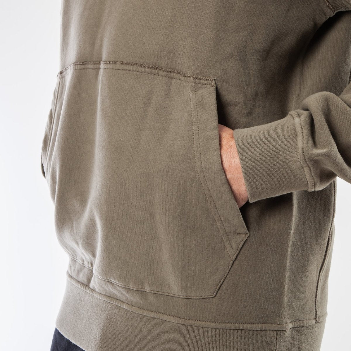 Stone Island Hooded Sweater (Oliv) - Allike Store