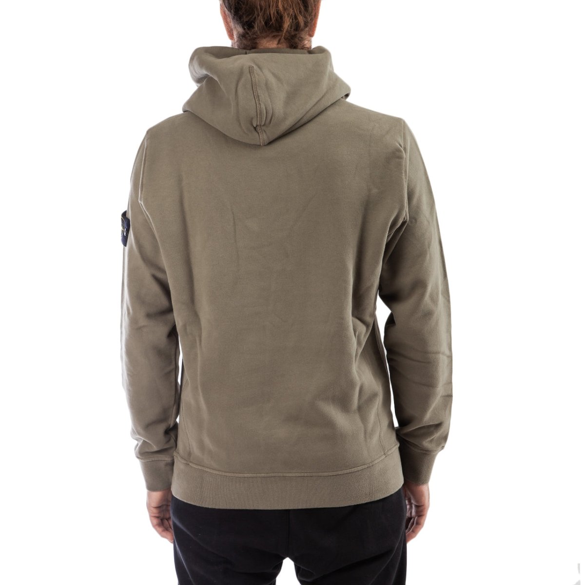 Stone Island Hooded Sweater (Oliv) - Allike Store