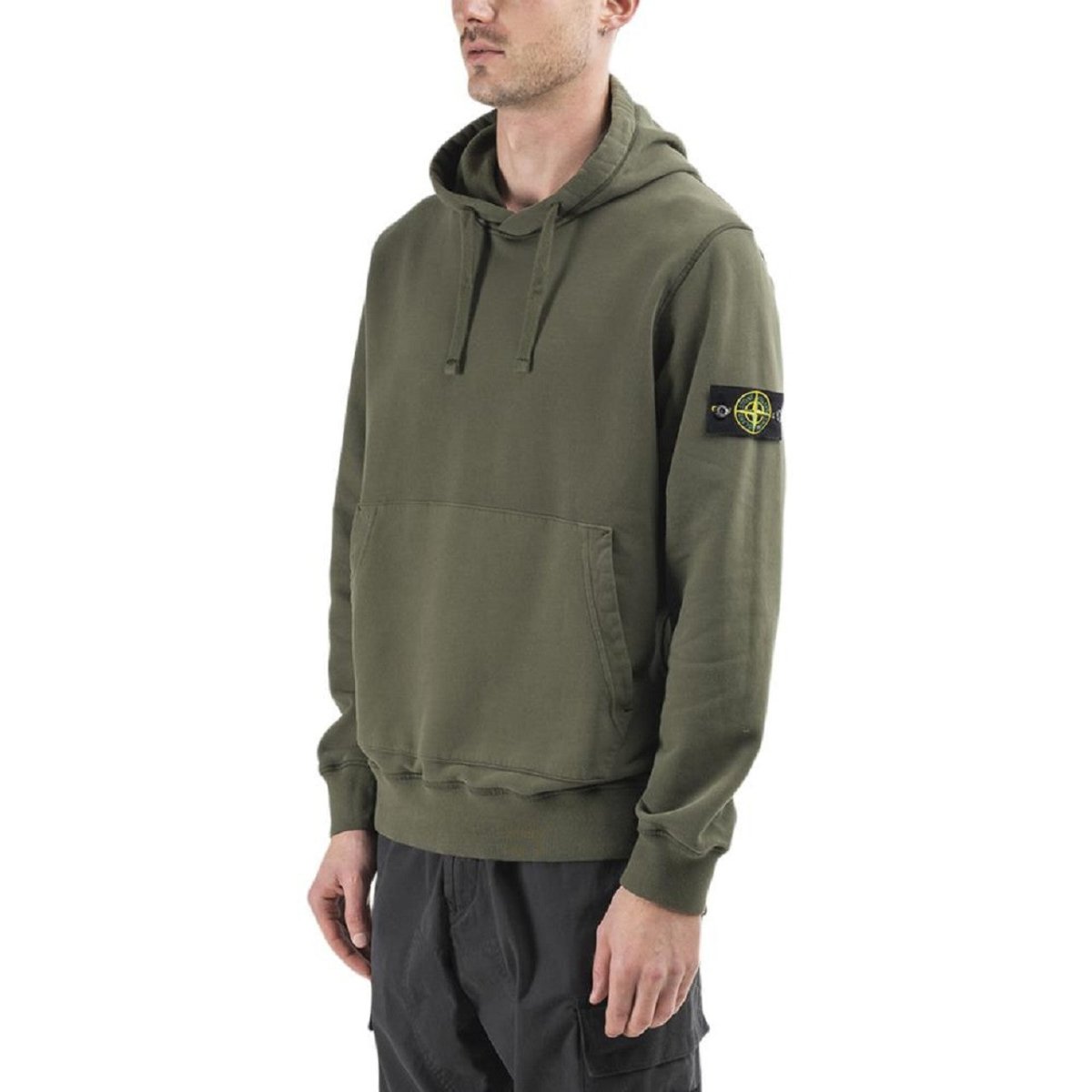 Stone Island Hoodie (Olive) - Allike Store