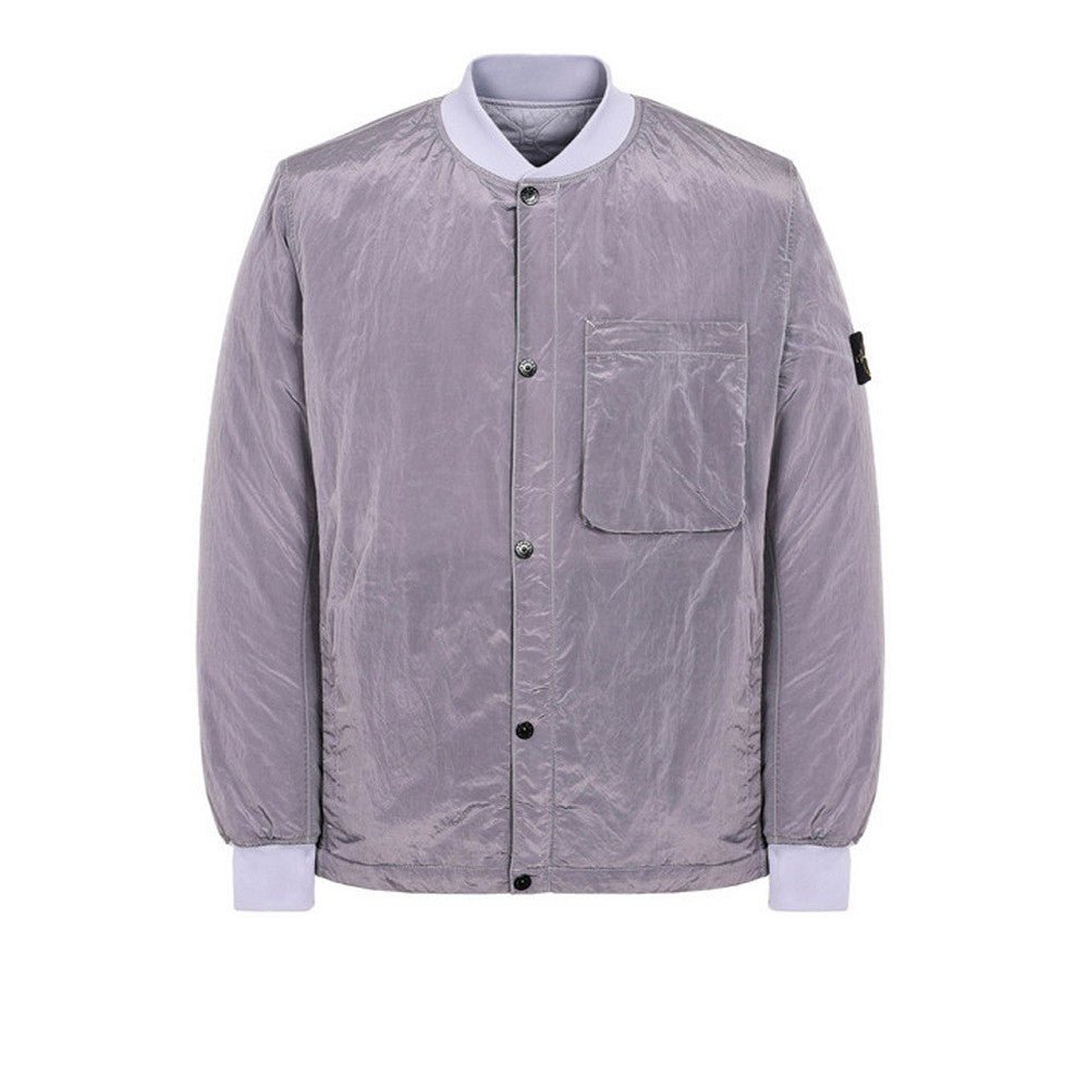 Stone Island Nylon Metal Reversibile Jacket (Lavender