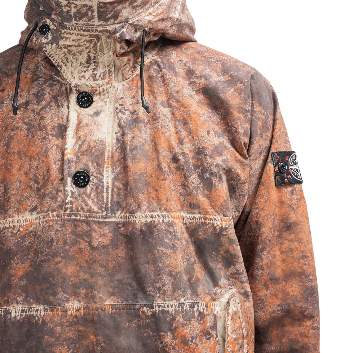 Stone Island Paintball Camo Anorak (Braun / Rot) - Allike Store