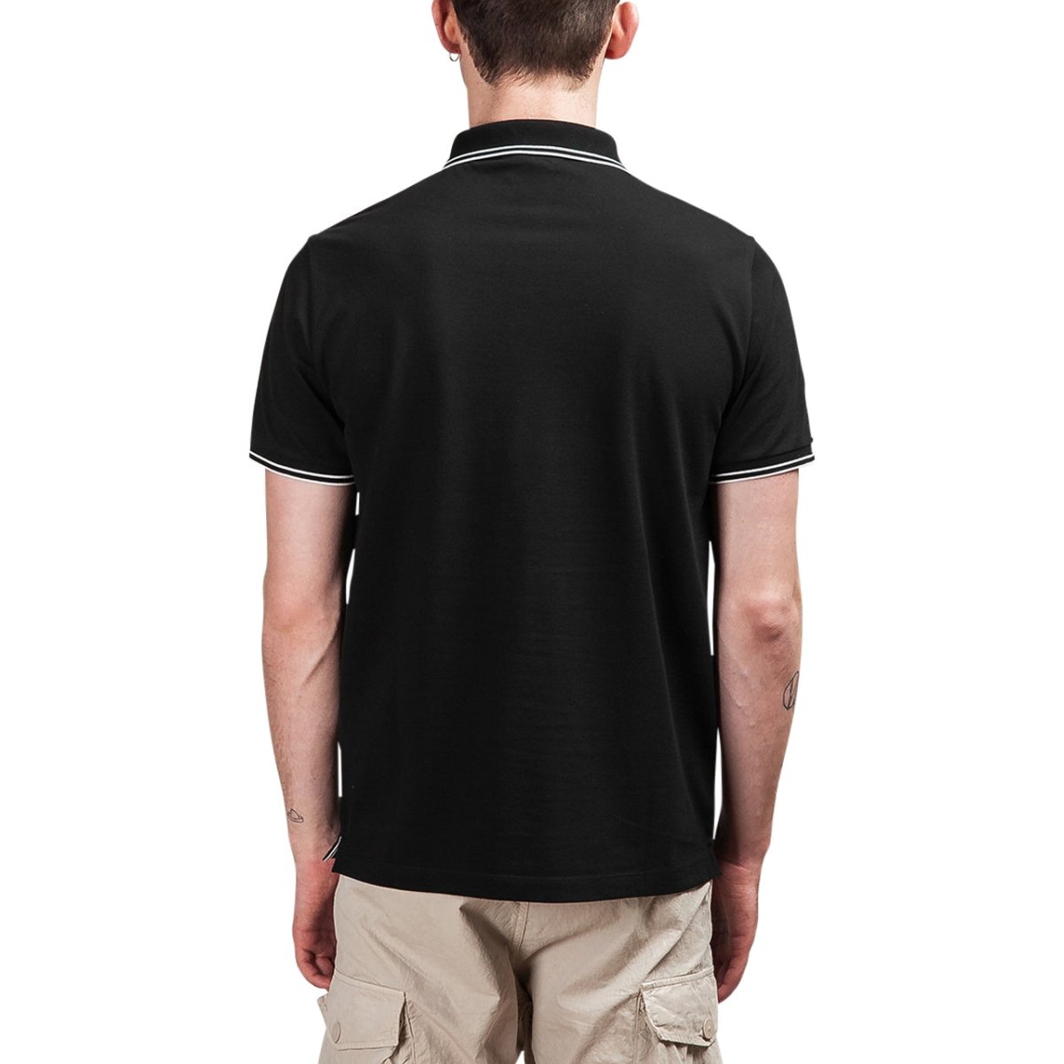 Stone Island Polo Shirt (Schwarz) - Allike Store