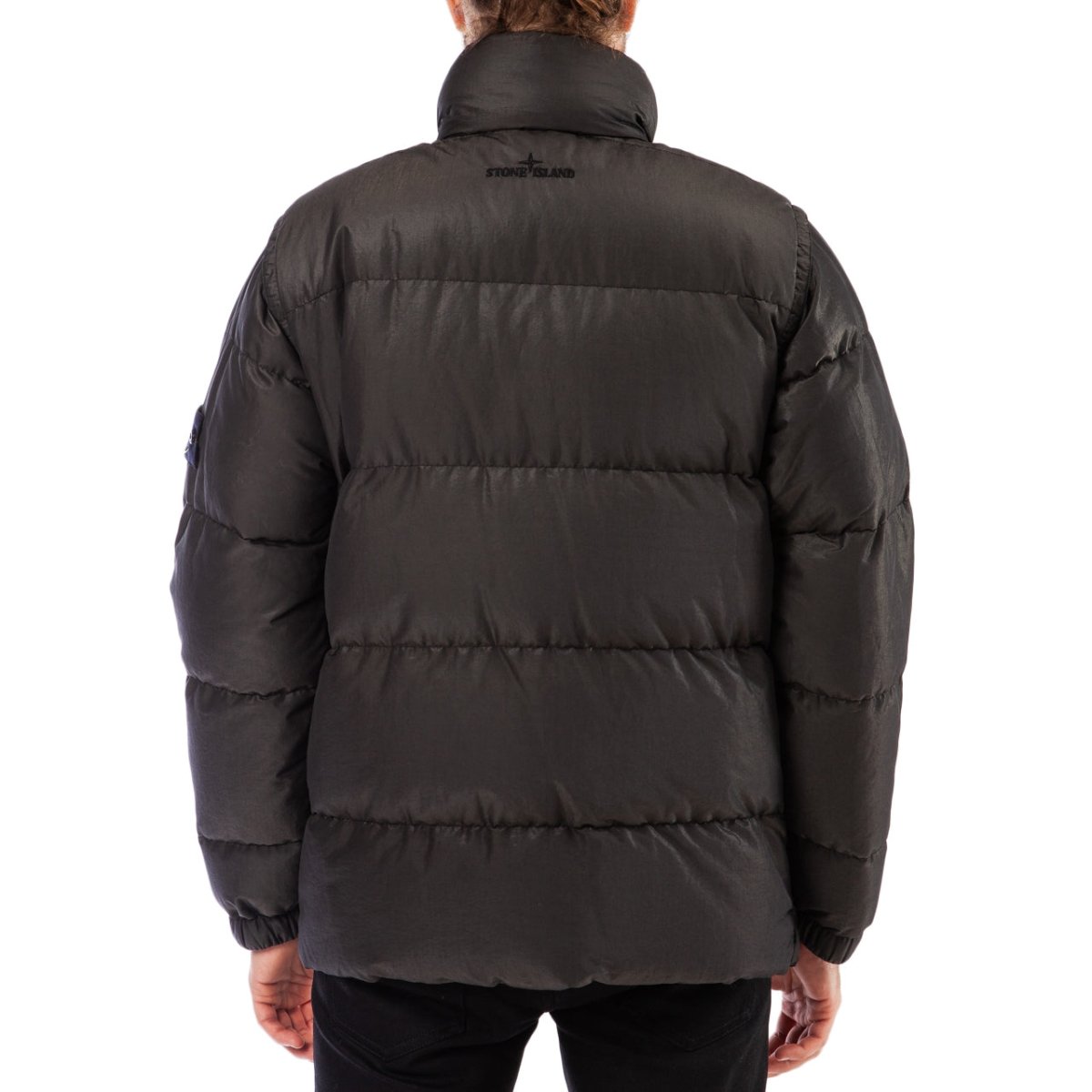 Stone Island Quilted Jacket (Schwarz) - Allike Store