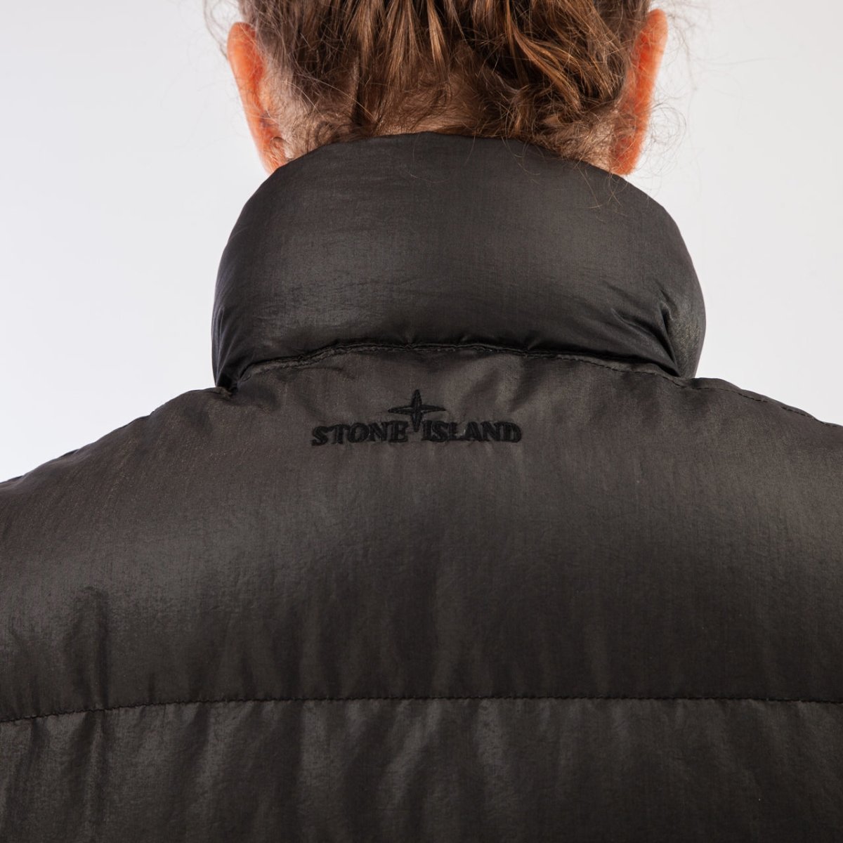 Stone Island Quilted Jacket (Schwarz) - Allike Store