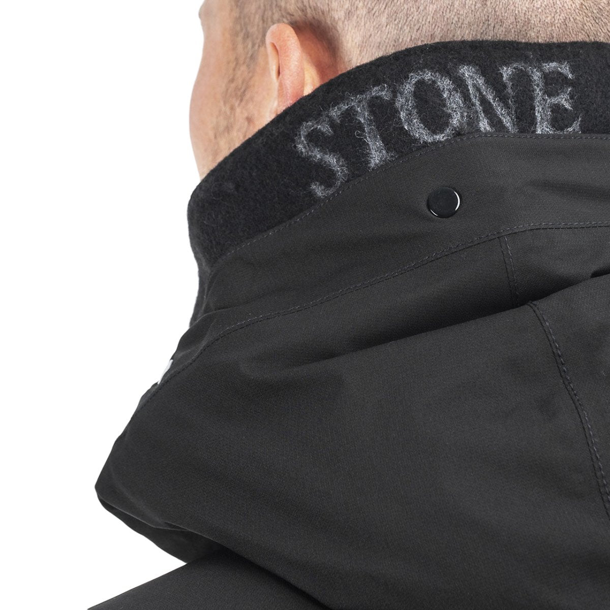 Stone Island Ripstop Gore-Tex Down Jacket (Schwarz) - Allike Store