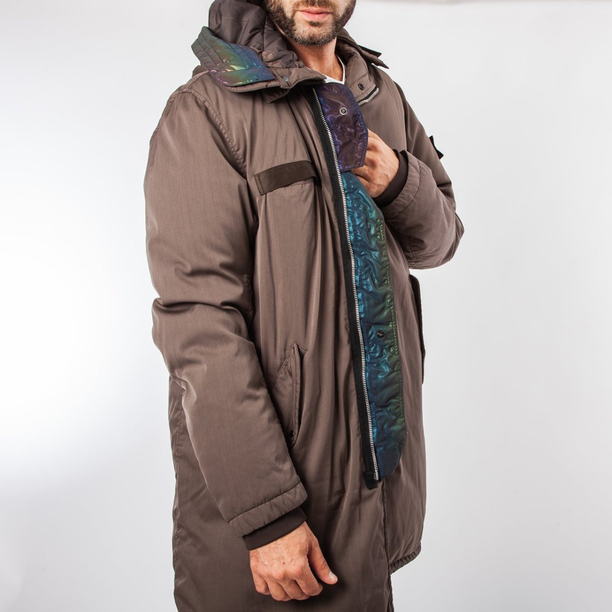 Stone Island Shadow Project Fishtail Parka (Moosgrün) - Allike Store