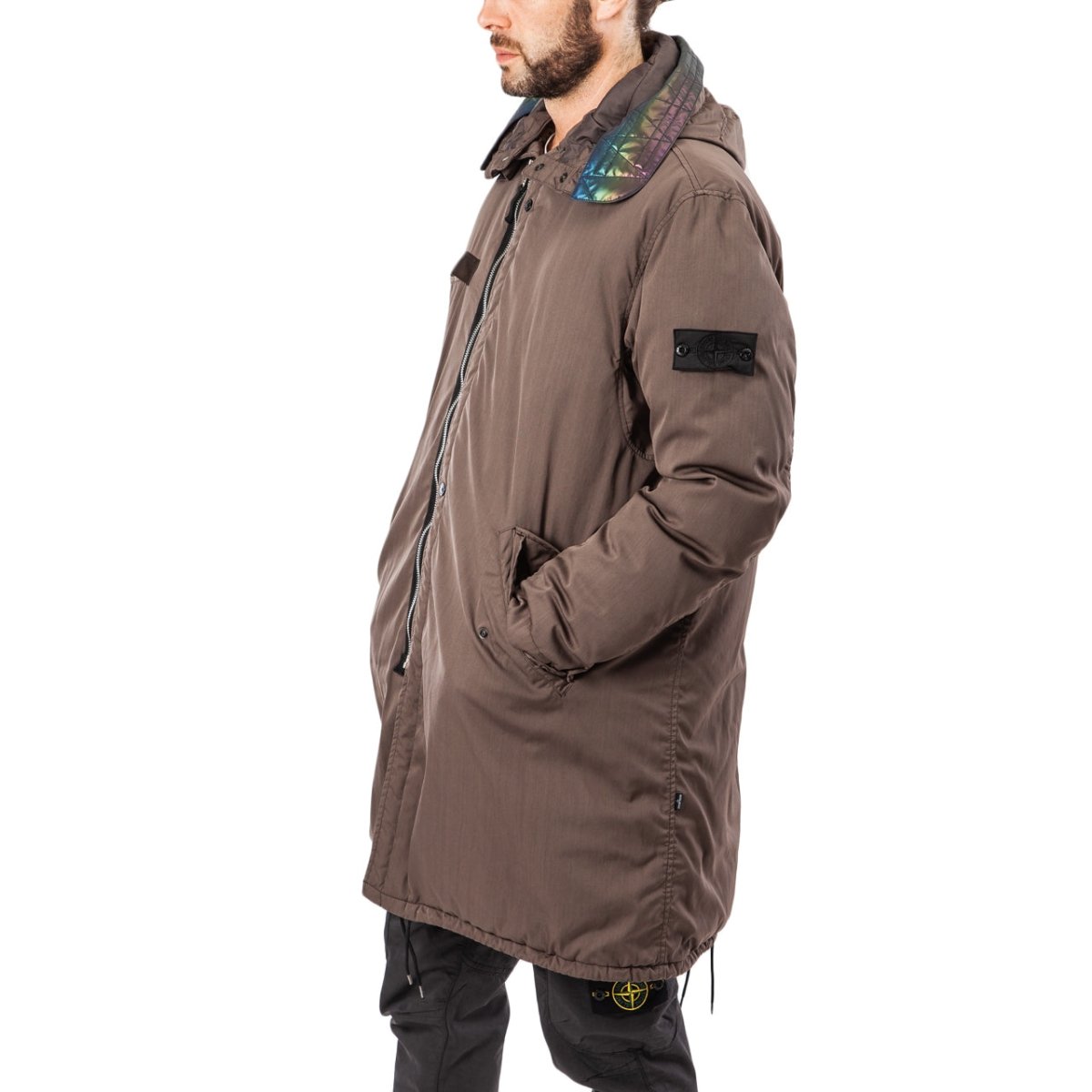 Stone Island Shadow Project Fishtail Parka (Moosgrün) - Allike Store