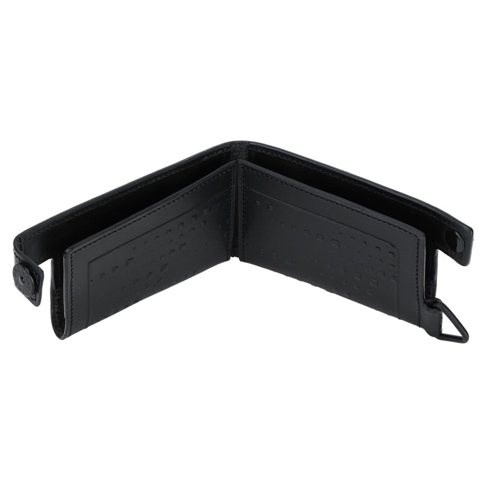 Stone Island Shadow Project Quad Sleeve Wallet (Schwarz) - Allike Store